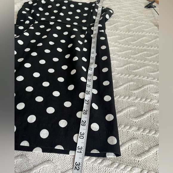 Forever 21 Black & White Polka Dot Mini Dress Juniors Size Medium - Picture 10 of 13